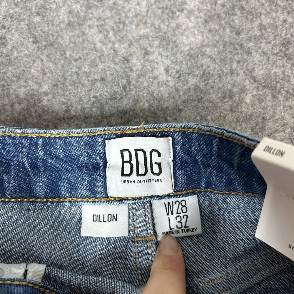 BDG Urban Outfitters Jeans Womens 28X32 Dillon High Rise Straight Button Fly - Picture 5 of 12